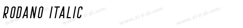 Rodano Italic字体转换 Rodano Italic字体转换
